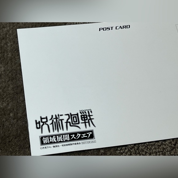 Maki Zen’in / Zenin Jujutsu Kaisen / JJK / Sorcery Fight Postcard Anime Japan - Picture 5 of 7